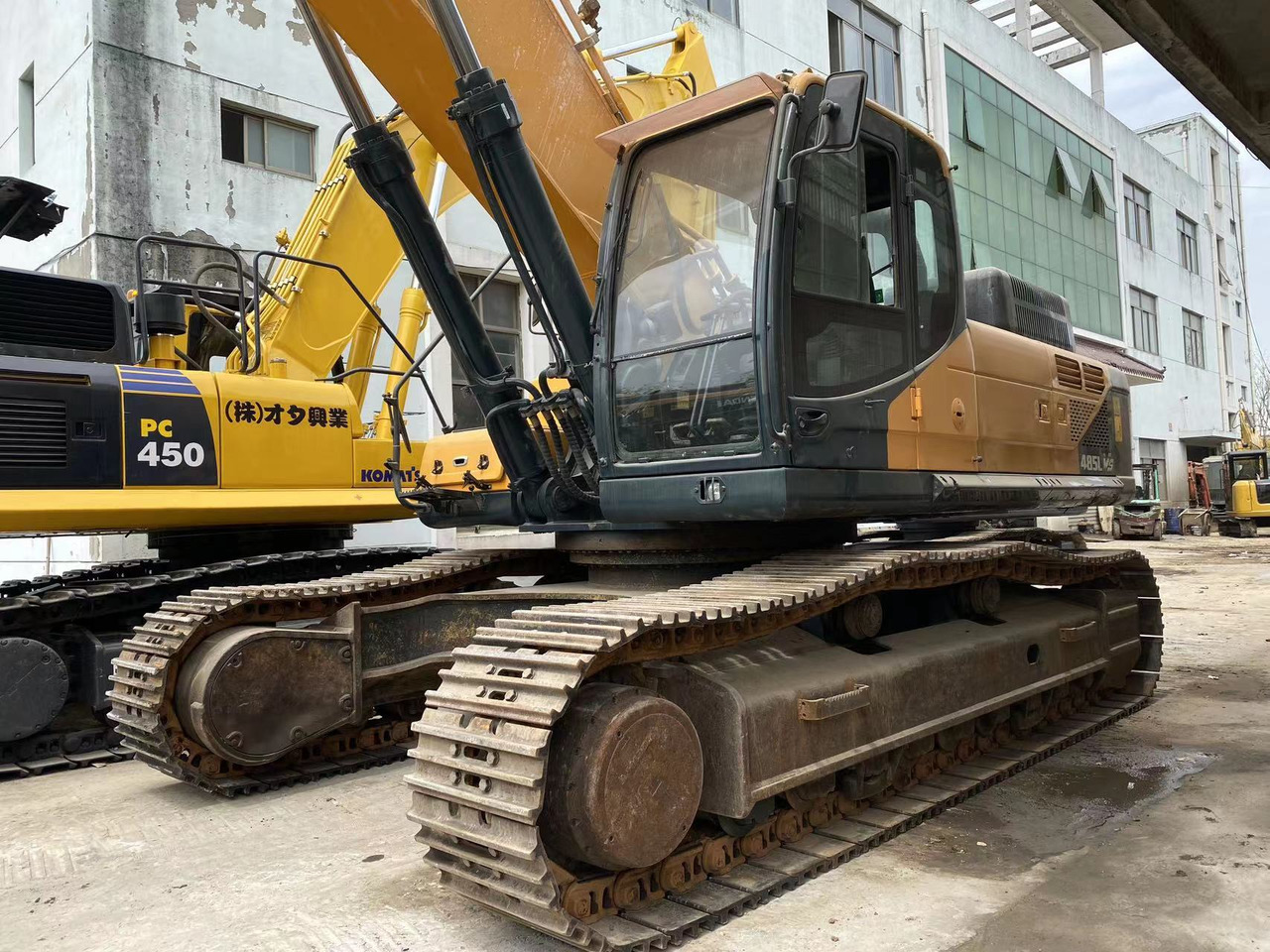 Гусеничный экскаватор Korea made HYUNDAI used excavator good condition R485LVS best service on sale: фото 4