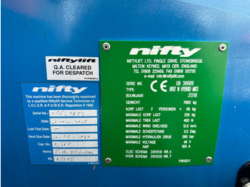 Niftylift hr17 N Hybrid - Подъёмник: фото 3