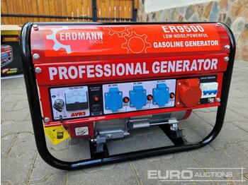 Электрогенератор Unused 2022 Erdmann ER9500 Generator, 3x 230Volt, 1x 380Volt, Key Start: фото 1