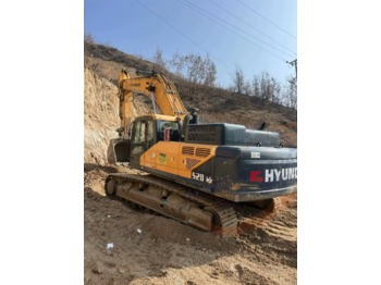 Гусеничный экскаватор Used original korea made excavator R520L-9VS Second Hand Hyundai Crawler excavator with good price for sale: фото 3