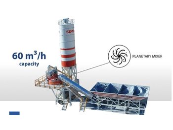 SEMIX Mobile 60S4 Concrete Mixing Plant - Бетонный завод