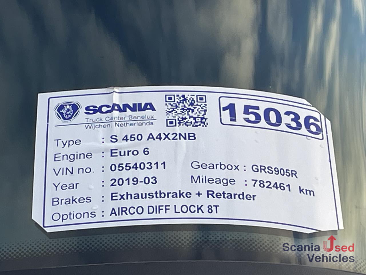 Тягач SCANIA S 450 A4x2NB RETARDER DIFF LOCK ACC FULL AIR: фото 7