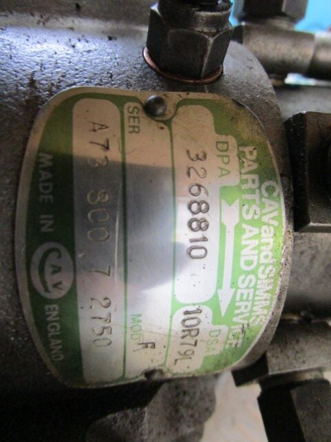 Подготовка топлива для Грузовиков CAV ROTO DPA DIESEL FUEL INJECTION PUMP TYPE 3268810: фото 3