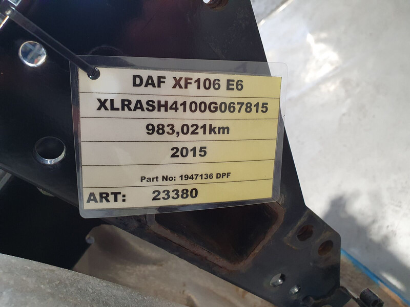 Глушитель для Грузовиков DAF Exhaust DPF filter filtras: фото 5
