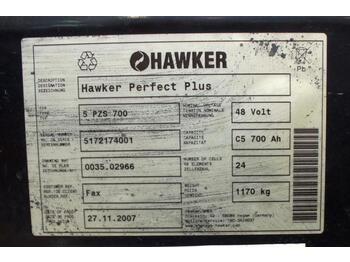 Аккумулятор HAWKER 48 Volt 5 PzS 700 Ah: фото 5