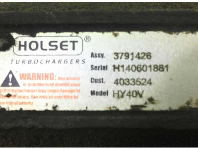 Двигатель и запчасти Holset AXER (01.03-12.07): фото 6