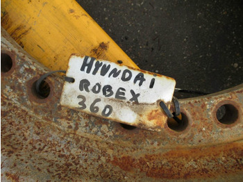 Запчасти ходовой части для Строительной техники Hyundai Robex 360 -: фото 4