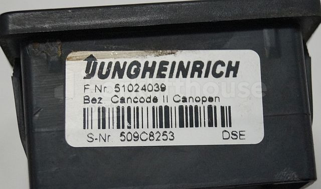 Кабели/ Провода для Погрузочно-разгрузочной техники Jungheinrich 51024039 Codekey Can Open Cancode II sn. 509C8253: фото 3