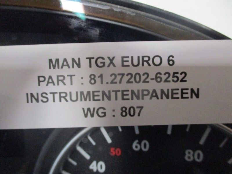 Приборная панель для Грузовиков MAN TGX 81.27202-6252 INSTRUMENTENPANEEL EURO 6: фото 2