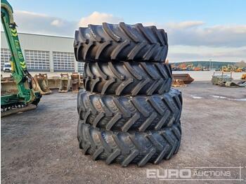  Set of Tyres and Rims to suit Valtra Tractor - Шина