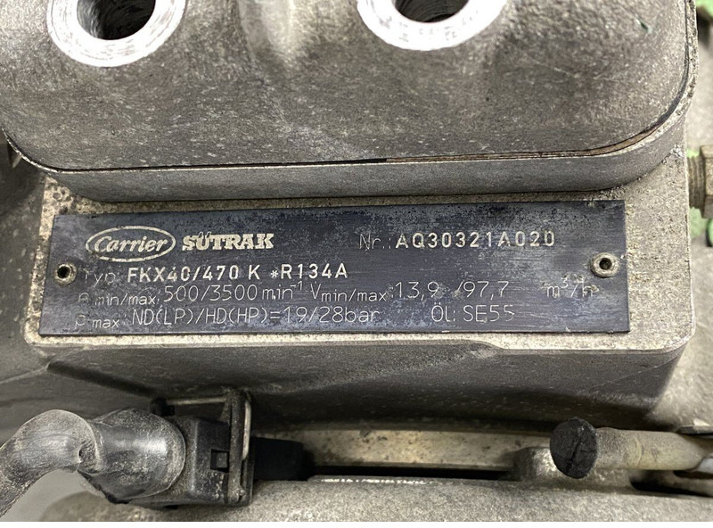 Часть системы кондиционирования Volvo CARRIER,SUTRAK B12B (01.97-12.11): фото 7