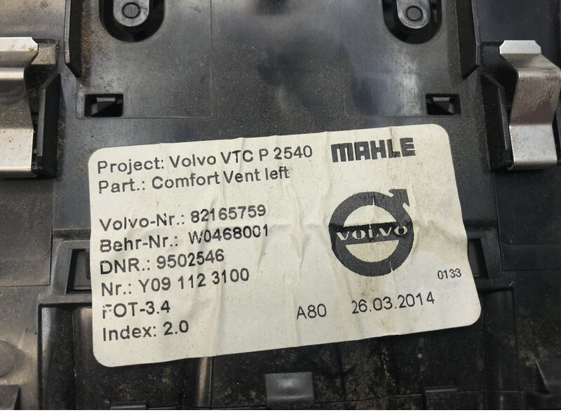 Приборная панель для Грузовиков Volvo MAHLE FH (01.12-): фото 4