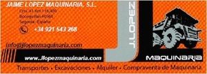 Jaime López Maquinaria, S.L.
