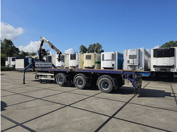 Полуприцеп бортовой/ Платформа Vogelzang VO2-STG-15-30-STN Crane Kran Kraan: фото 5