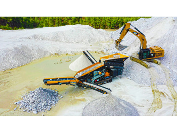 Мобильная дробилка FABO