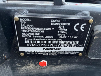 Строительная техника YANMAR Kettendumper C 12 R Baumaschine Kettendumper: фото 3