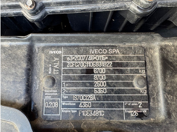 Крюковой мультилифт Iveco Daily 70C17 4x2 Doka Daily 70C17 4x2 Doka, EEV, City-Abroller: фото 3