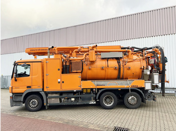 Ассенизатор Mercedes-Benz Actros 2544 L 6x2 Actros 2544 L 6x2, Lenkachse, Kroll Saug-/Spülwagen ca. 12m³, Funk: фото 3
