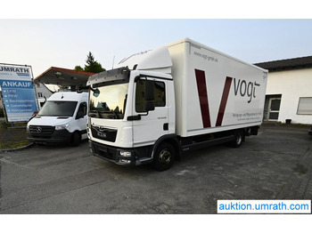 Грузовик с закрытым кузовом MAN MAN TGL 12.250 4x2 L/BL Koffer Ladebordwand Klimaautomatik NAVI Luftfederung Automatikgetriebe EURO 6: фото 2