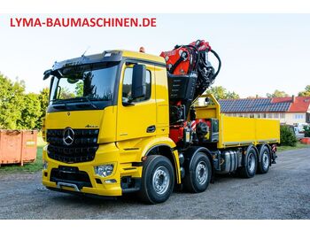 Грузовик бортовой/ Платформа, Автоманипулятор Mercedes-Benz FASSI 820 RA2.27 FJ L 426 - 8x2 -REFERENZ FZG!!!: фото 1