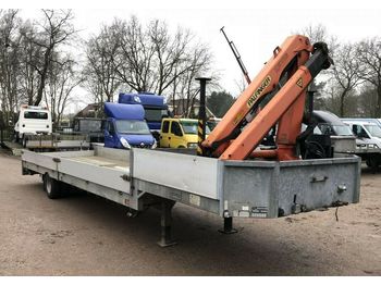 Низкорамный полуприцеп Veldhuizen minisattel tieflader 5500 kg: фото 1