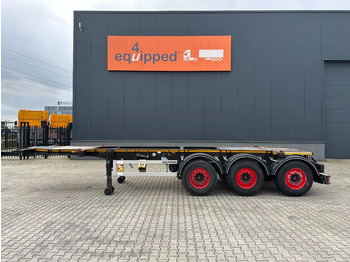 Полуприцеп-контейнеровоз/ Сменный кузов Burg 20FT ADR (EX/II, EX/III, FL, AT) Chassis, Leergewicht : 3.690kg, SAF INTRADISC, 2x Liftachse, NL-Chassis: фото 2