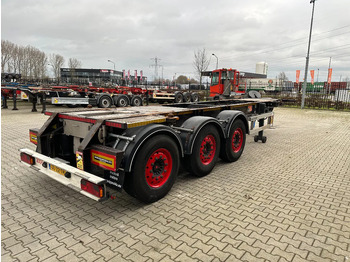Полуприцеп-контейнеровоз/ Сменный кузов Burg 20FT ADR (EX/II, EX/III, FL, AT) Chassis, Leergewicht : 3.690kg, SAF INTRADISC, 2x Liftachse, NL-Chassis: фото 3