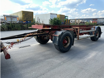 Прицеп-контейнеровоз/ Сменный кузов DEOM - SCHMIT R202P 2-AS CONTAINER TRANSPORT - BPW - GOEDE BANDEN - LUCHTVERING - BELGISCHE PAPIEREN: фото 3