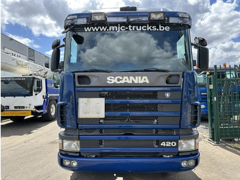 Крюковой мультилифт Scania 124L-420 6x2 HOOKLIFT VDL 20T - STEEL SPRING / BALLESTAS / BLATT - MANUAL - MECHANICAL PUMP - 10 TIRES  DOUBLE WHEELS: фото 2