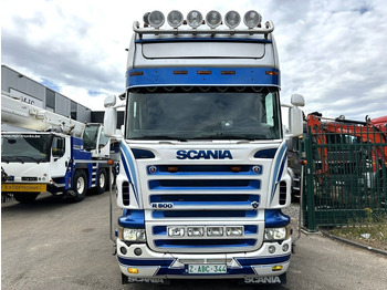 Автоманипулятор Scania R500 8x2 + CRANE 100Tm! PALFINGER PK100002 G 8x + 1 ME - RETARDER - ALCOA DURA BRIGHT - LIFT + STEERING - 5/6 HYDR F - TÜV 05/2026 - TOP CONDITION: фото 3