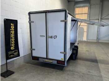 Новый Торговый прицеп HENRA Box Trailer mit Seitenklappe Kofferanhänger: фото 3