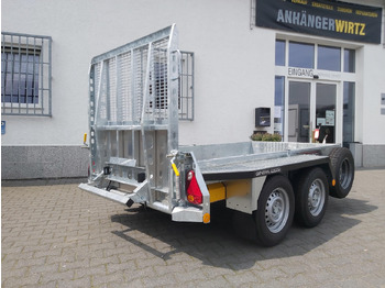 Прицеп для спецтехники Brian James General Plant 260x130x25cm Halbgitter Auffahrklappe 150cm Reserverad (S) 2700kg: фото 2