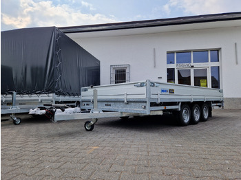 Прицеп бортовой/ Платформа MEDAX - 3 3500 405x223x30cm Tridem 12" niedrig Fahrwerk (XL) 3500kg: фото 3