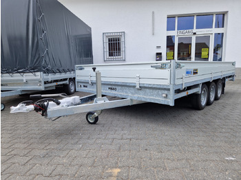 Прицеп бортовой/ Платформа MEDAX - 3 3500 405x223x30cm Tridem 12" niedrig Fahrwerk (XL) 3500kg: фото 5