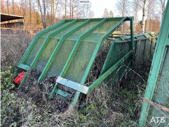 Кузов платформа Grönmassekassett till KMA 160 dumpervagn: фото 2