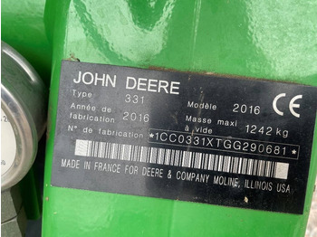 Косилка John Deere 331 Dismantled: only spare parts: фото 3 Косилка John Deere 331 Dismantled: only spare parts: фото 3