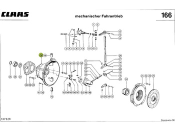Сцепление и запчасти CLAAS