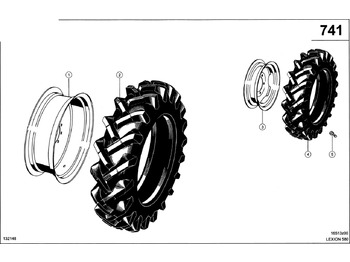 Колесный диск CLAAS