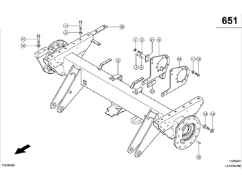 Ось и запчасти CLAAS