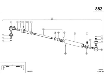 Гидравлический цилиндр CLAAS
