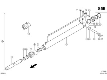 Гидравлический цилиндр CLAAS