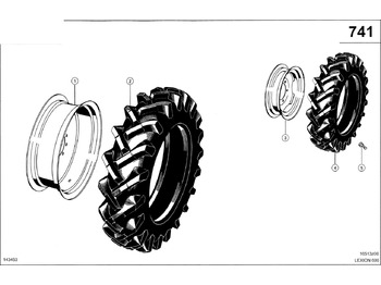 Колесный диск CLAAS