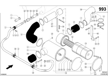 Воздушный фильтр CLAAS
