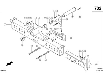 Ось и запчасти CLAAS