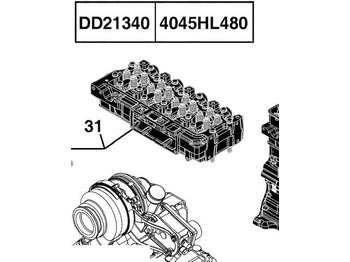 Головка блока JOHN DEERE