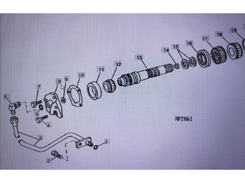 Коробка передач и запчасти JOHN DEERE