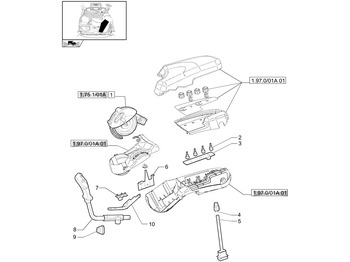Кабина и интерьер NEW HOLLAND