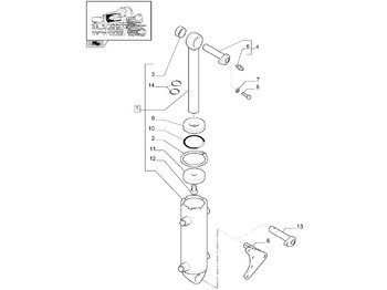 Гидравлический цилиндр NEW HOLLAND