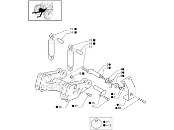 Гидравлический цилиндр NEW HOLLAND
