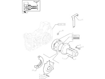 Ось и запчасти NEW HOLLAND